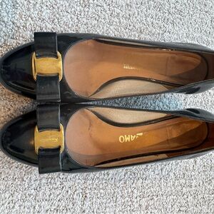 Salvatore Ferragamo Patent Leather Heels